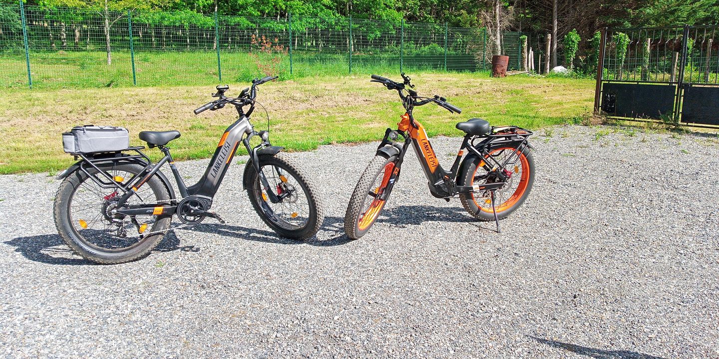 Customer photo review of Lankeleisi MG600 Plus * 2 E-Bikes Combo