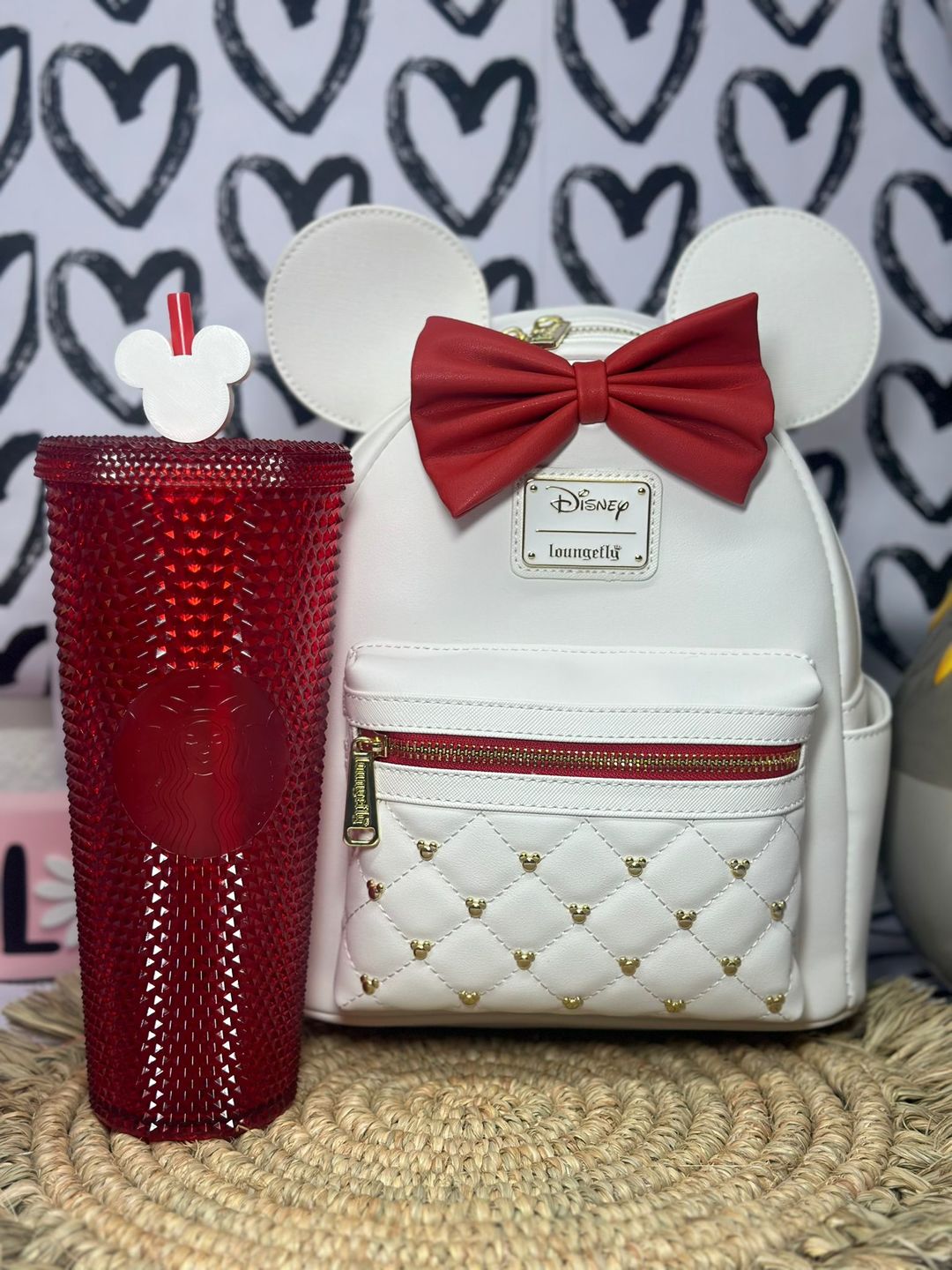 Customer photo review of 707 Street Exclusive - Loungefly Disney The Minnie Mouse Classic Series Mini Backpack - The Sweetheart
