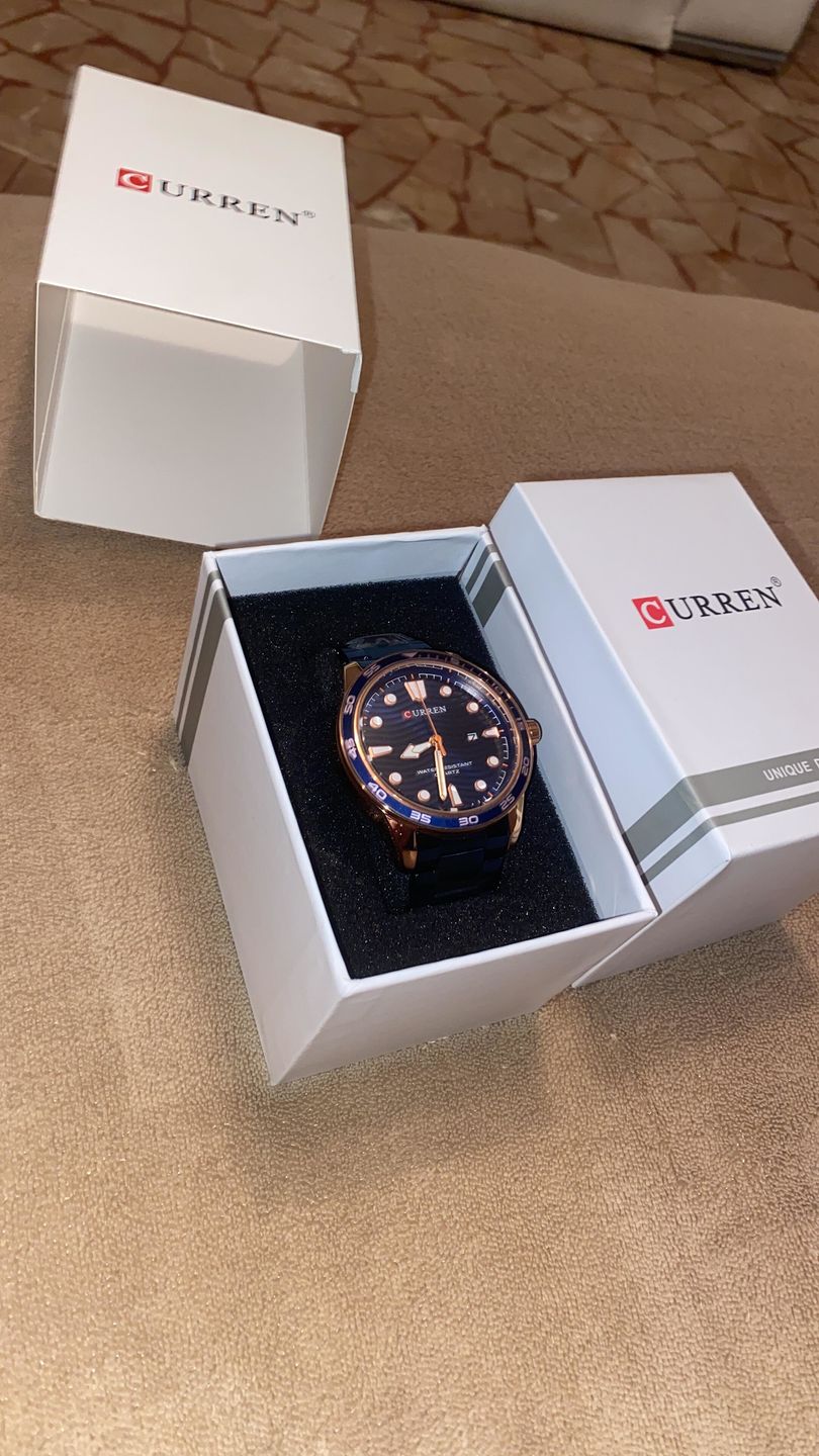Customer photo review of Curren Ginevra® orologio uomo acciaio