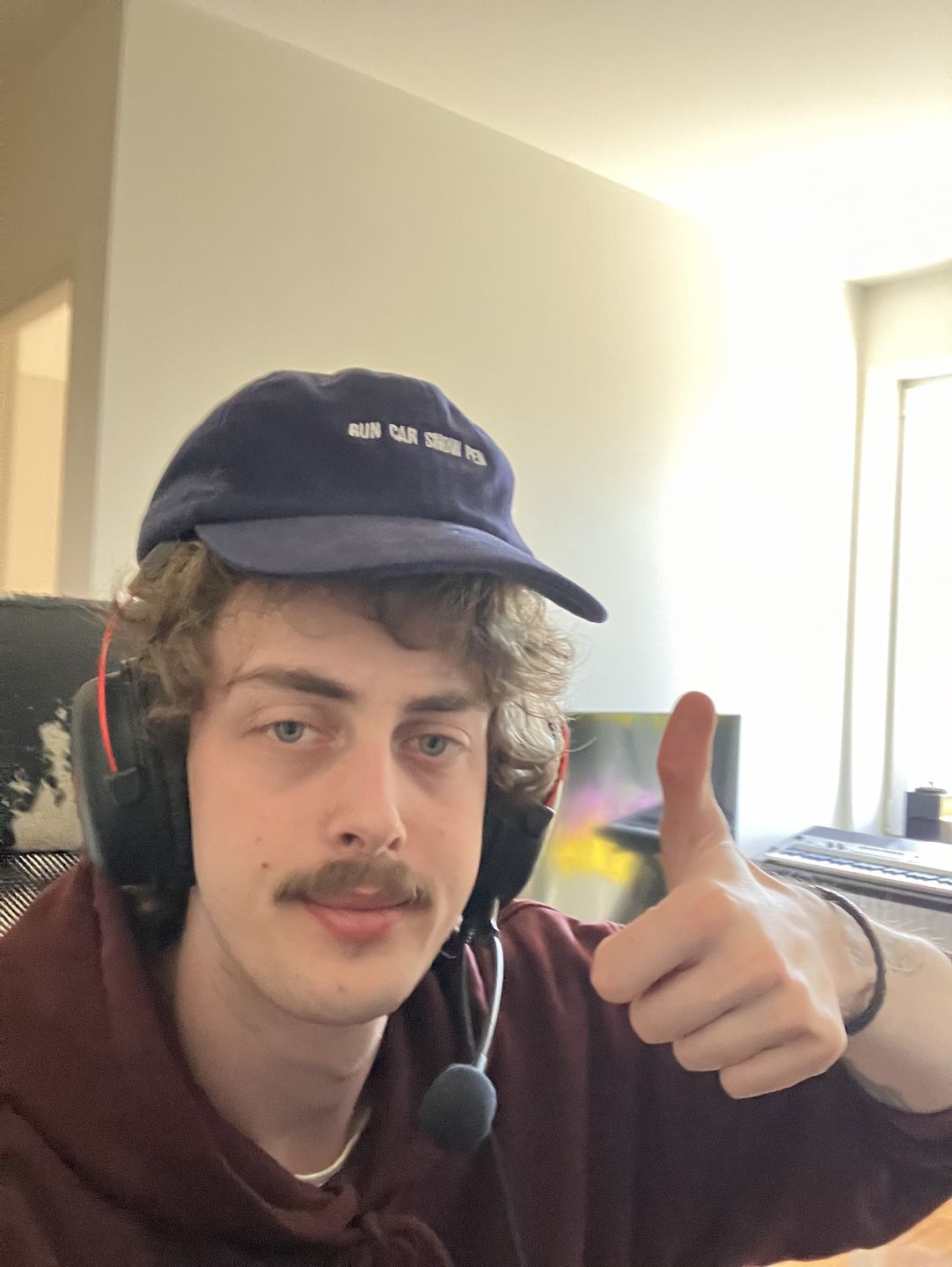 Customer photo review of Run Car Snow Pen Corduroy hat