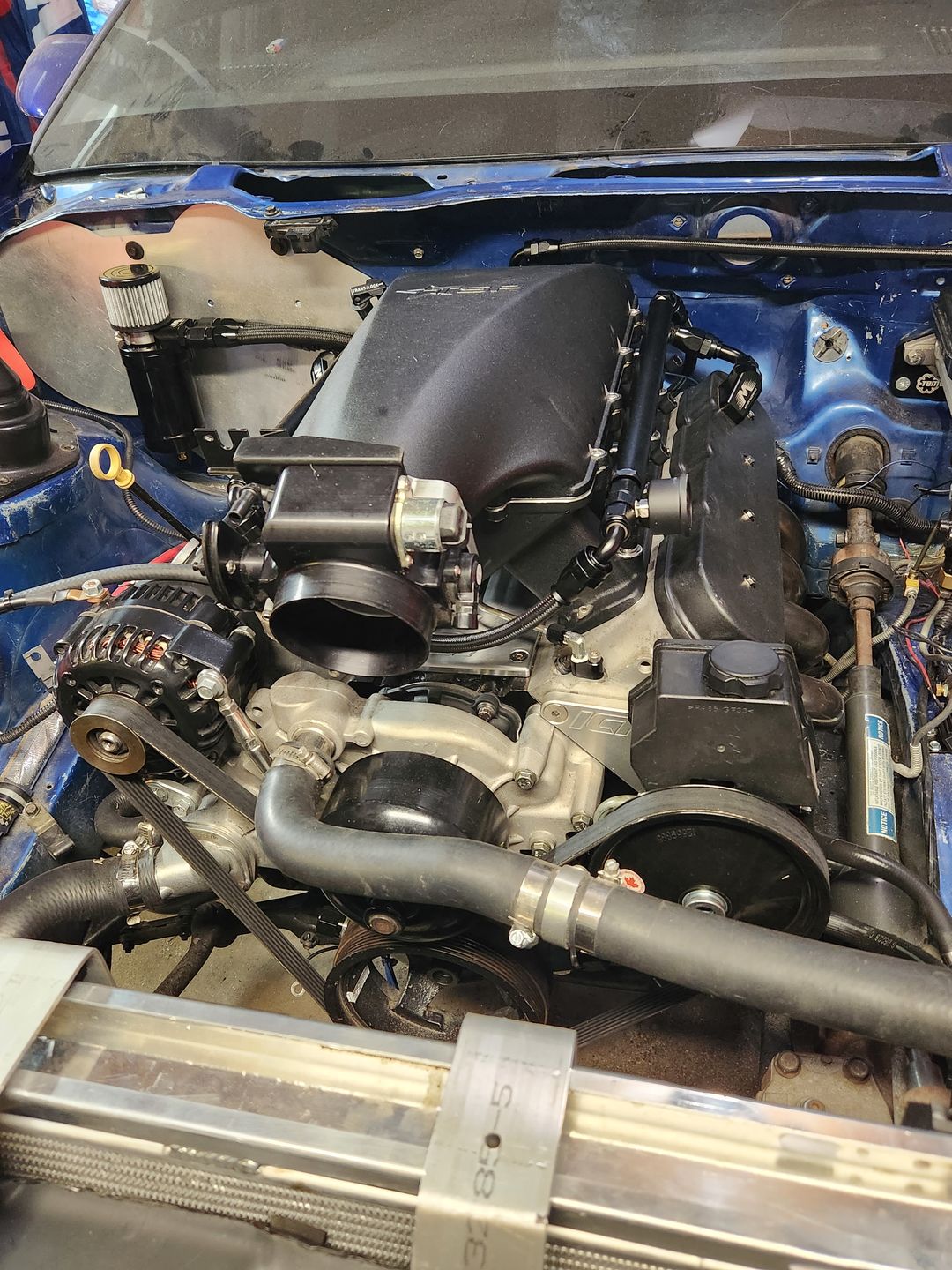 Customer photo review of Motion Raceworks Top Loader Billet Catch Can KIT 32-100K