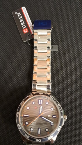 Customer photo review of Curren Ginevra® orologio uomo acciaio