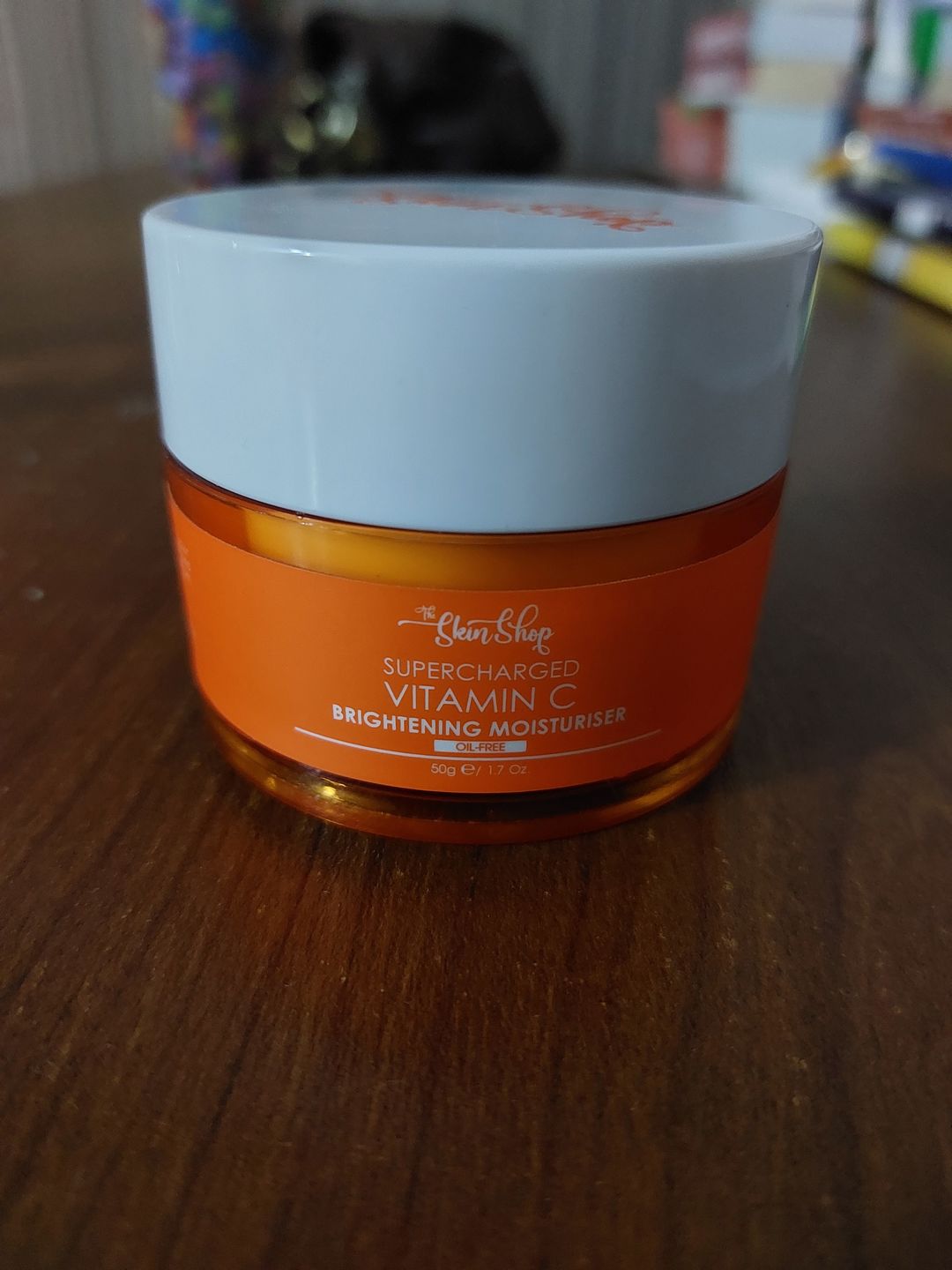 Customer photo review of Supercharged Vitamin C Brightening Moisturiser