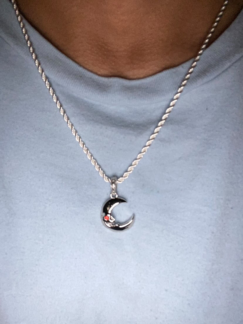 Customer photo review of LUNA THE LUNATIC LUNAR PENDANT