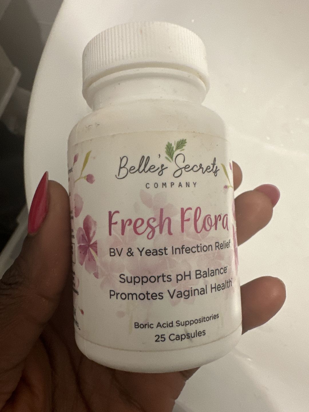 Customer photo review of Natural Yoni Wash