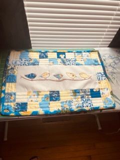 Customer photo review of True Fabrics - Sunshine Blooms - Precut Fabric