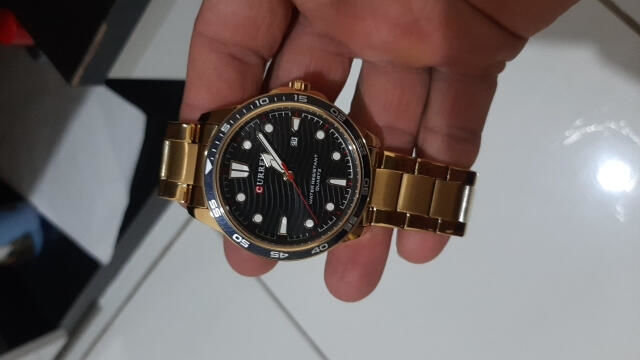 Customer photo review of Curren Ginevra® orologio uomo acciaio
