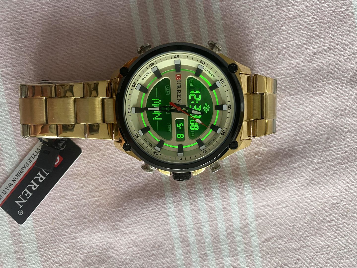 Customer photo review of Curren Tel Aviv® orologio uomo acciaio