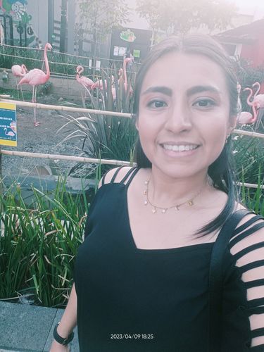 Customer photo review of Collar Lunas y Perlas