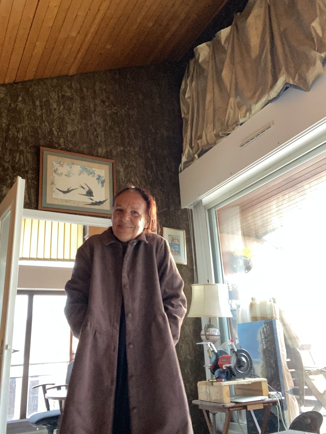Customer photo review of Plus Size - Winter Thicken Warm Corduroy Dress