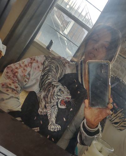 Customer photo review of Four Legendary Creatures Sukajan Souvenir Jacket