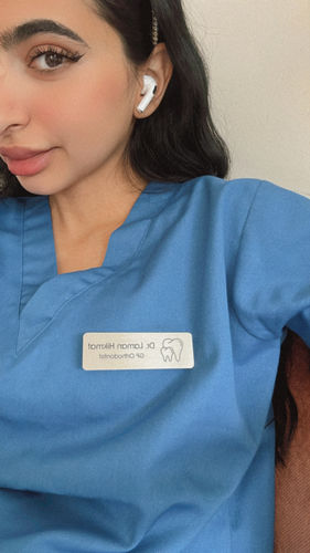Customer photo review of Name Tag
