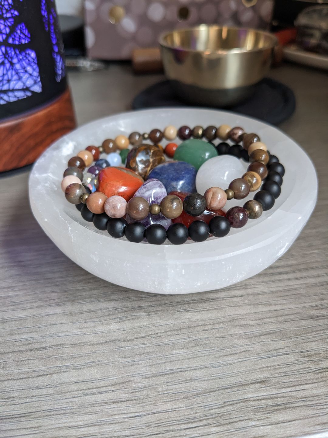 Customer photo review of Selenite - Bowl