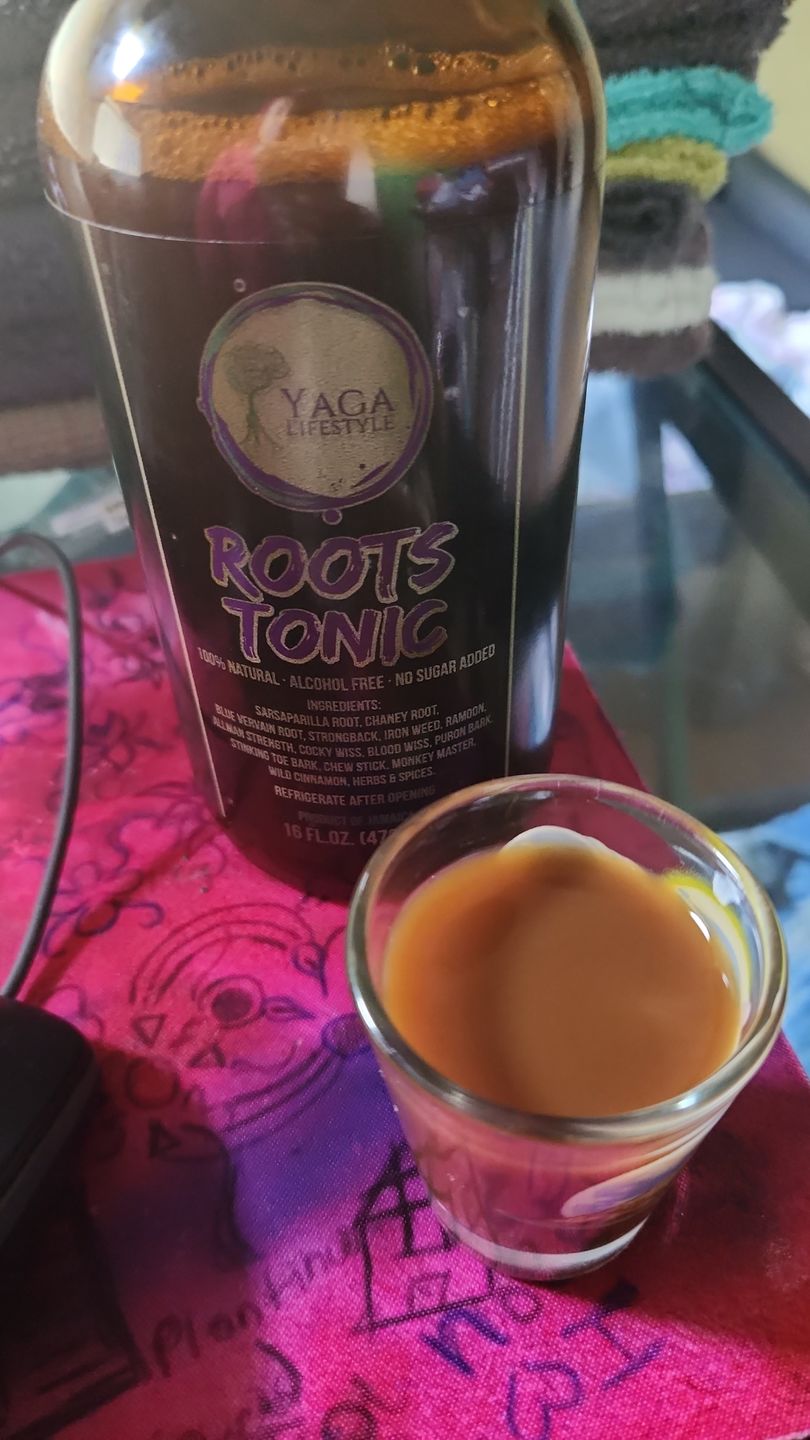Customer photo review of Yaga Roots Tonic™