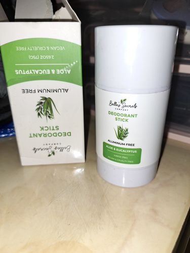 Customer photo review of Déodorant Aloe Vera & Eucalyptus
