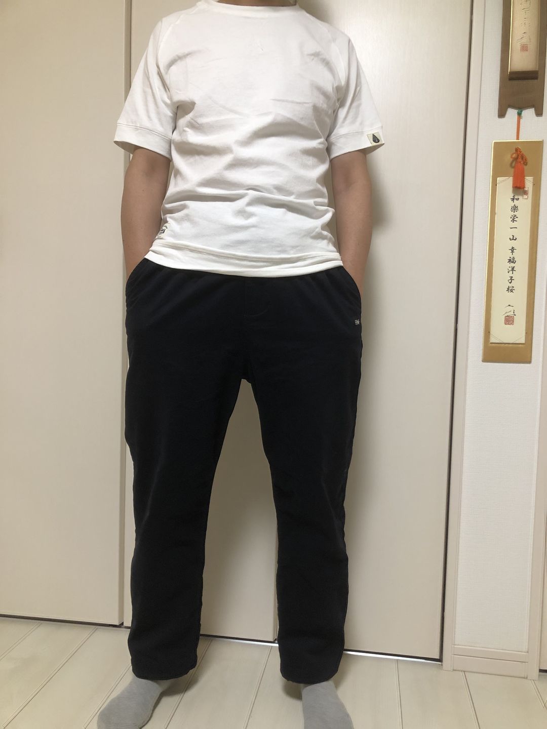 Customer photo review of レトロゆったりカジュアルイージーパンツ