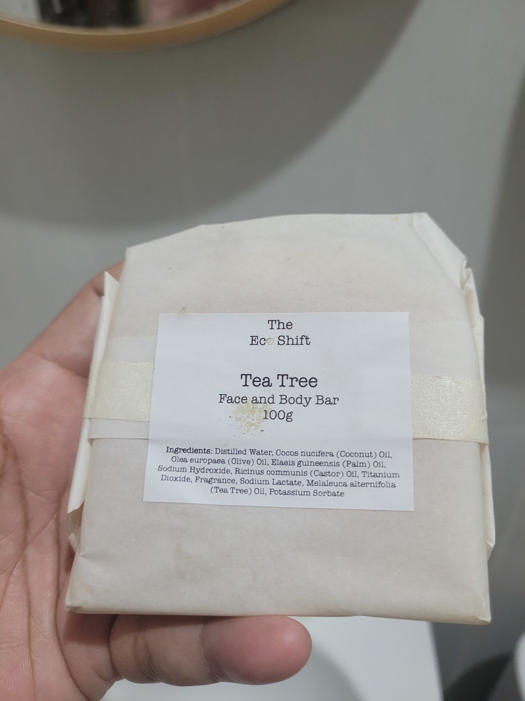 Customer photo review of Anti Acne Face & Body Bar with Tea Tree
