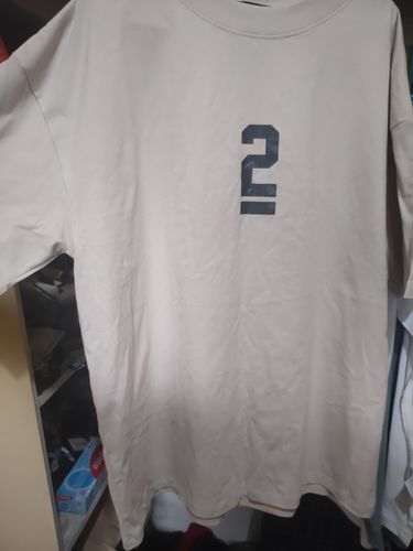 Customer photo review of RELAXED DROP SHOULDER TEE - PALE OAK