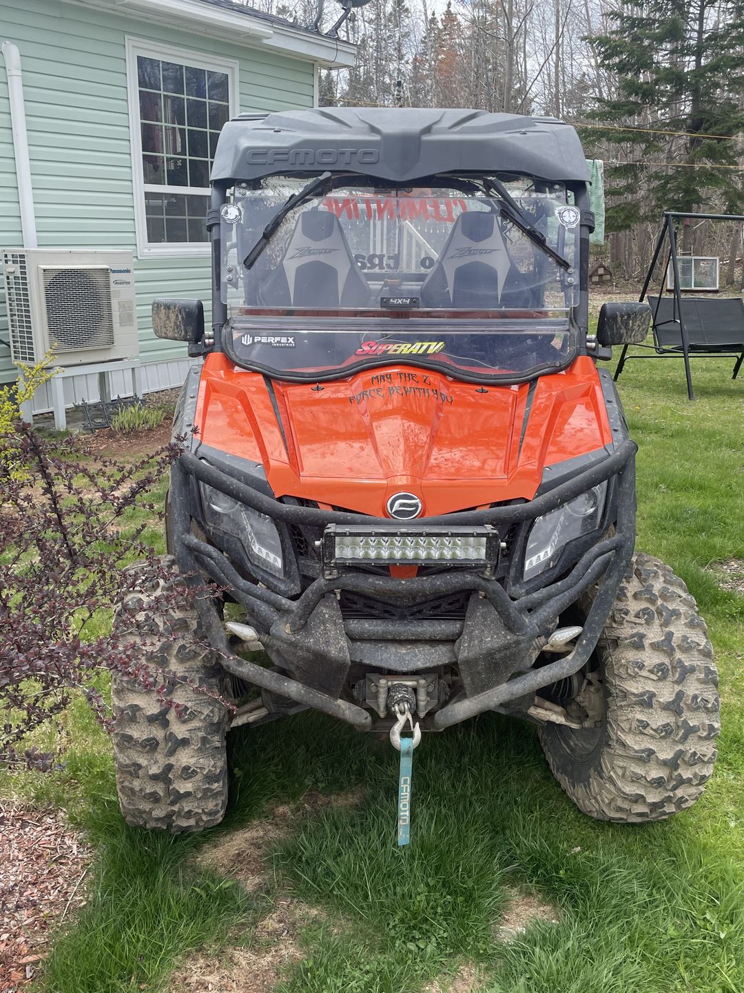 Customer photo review of 2 Inch | CFMoto ZForce 500/800 Trail Lift Kit (2015-22)
