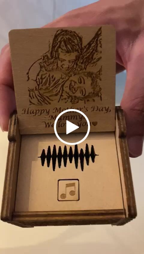 Customer video review of Custom Digital Music Box - Any song, tune, or voice