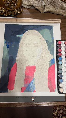 Customer photo review of קנבס צביעה בהתאמה אישית - 36 צבעים