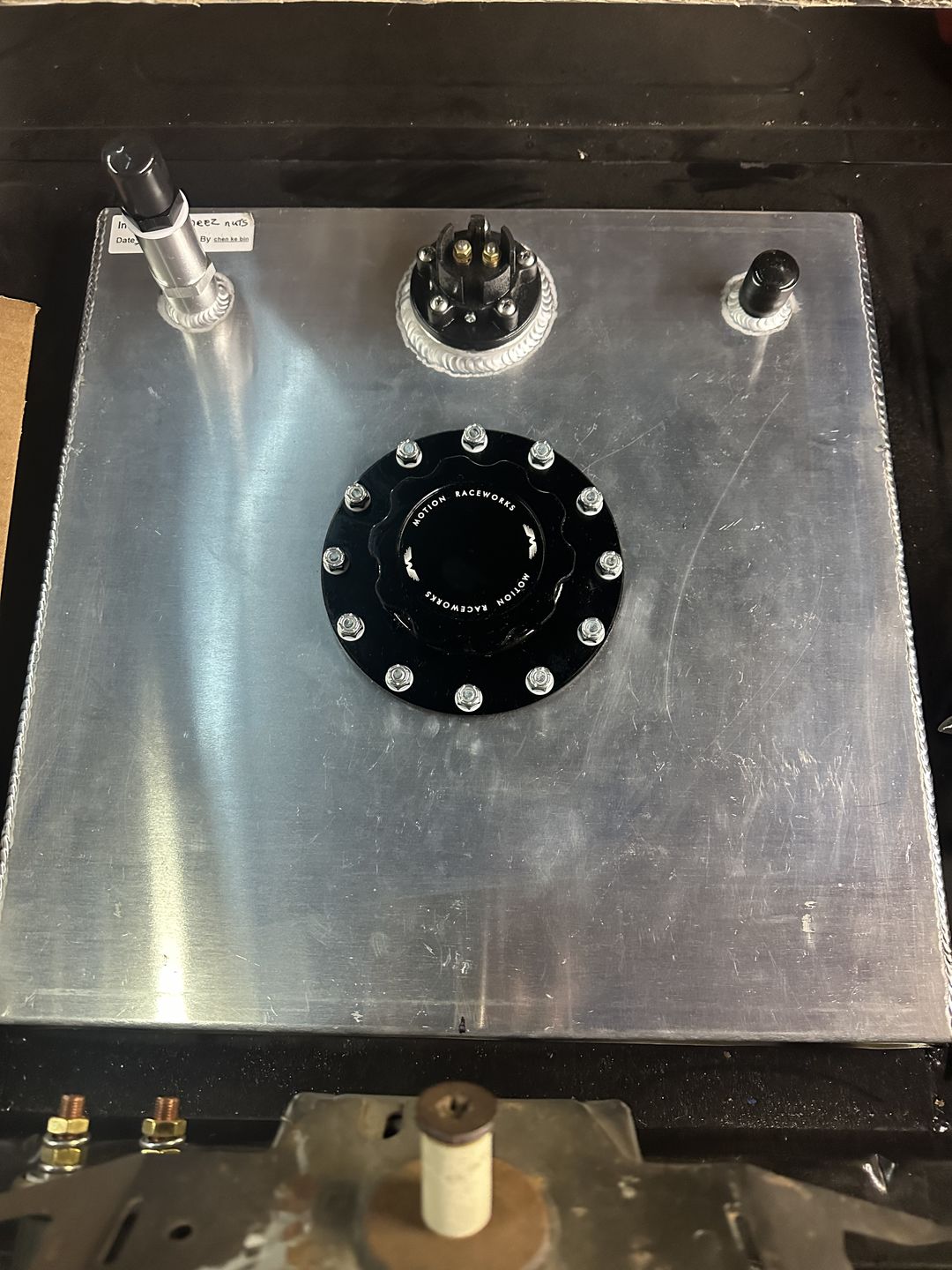 Customer photo review of Motion Billet Fuel Cap (Screw on) 12 bolt w/ Seal and Hardware 27-150