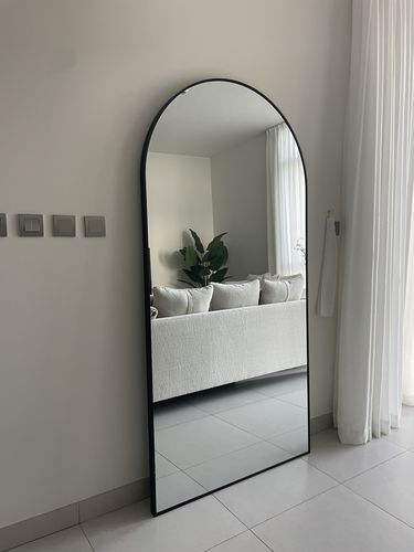 Customer photo review of Black Arch Full Length Mirror (7 Sizes Available)