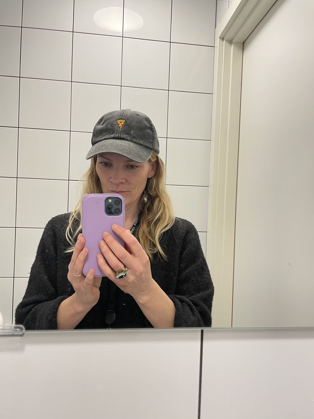 Customer photo review of Pizza Icon Vintage Hat