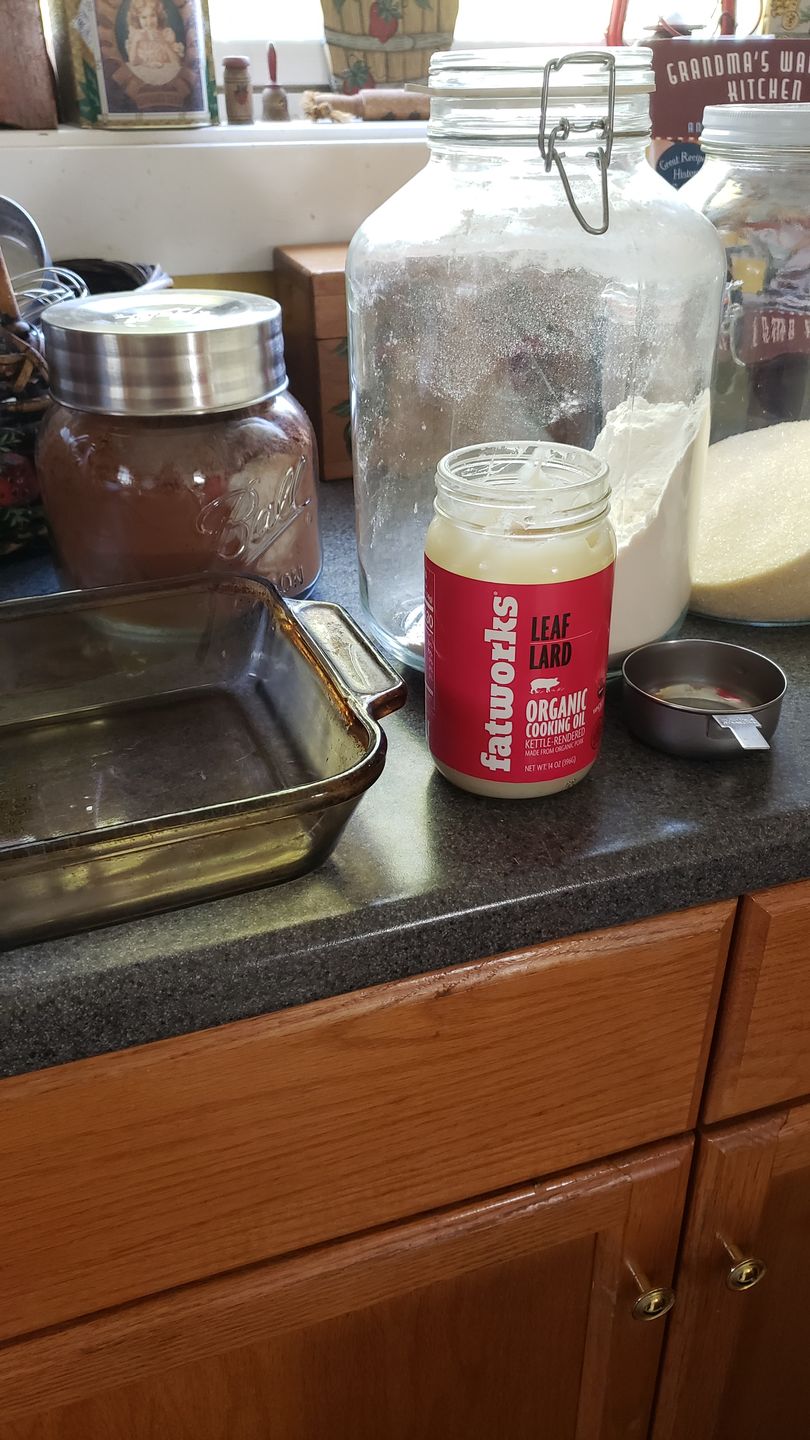 Customer photo review of Organic Leaf Lard (14 oz)