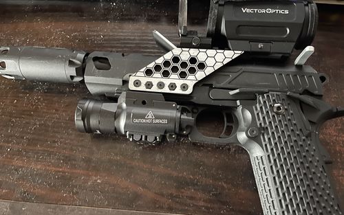 Customer photo review of Revanchist Airsoft Left and Right Charging Handle for Novritsch SSP5