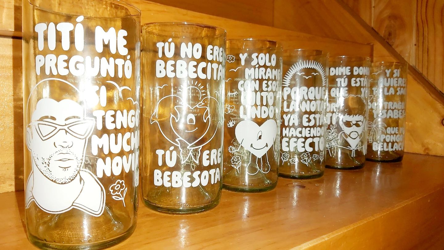Customer photo review of BUNNY GLASS - JUEGO DE 6 VASOS