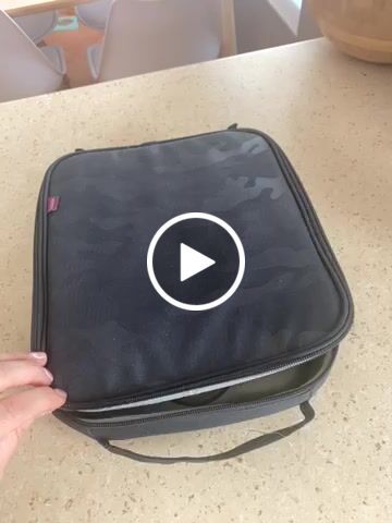 Customer video review of b.box Insulated Lunch Bag - Graphite Camo