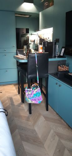 Customer photo review of Sac à main lumineux | Lussiole
