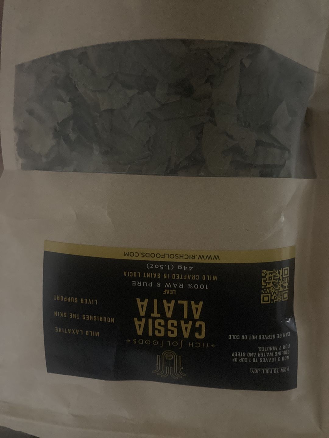 Customer photo review of Cassia Alata Leaf