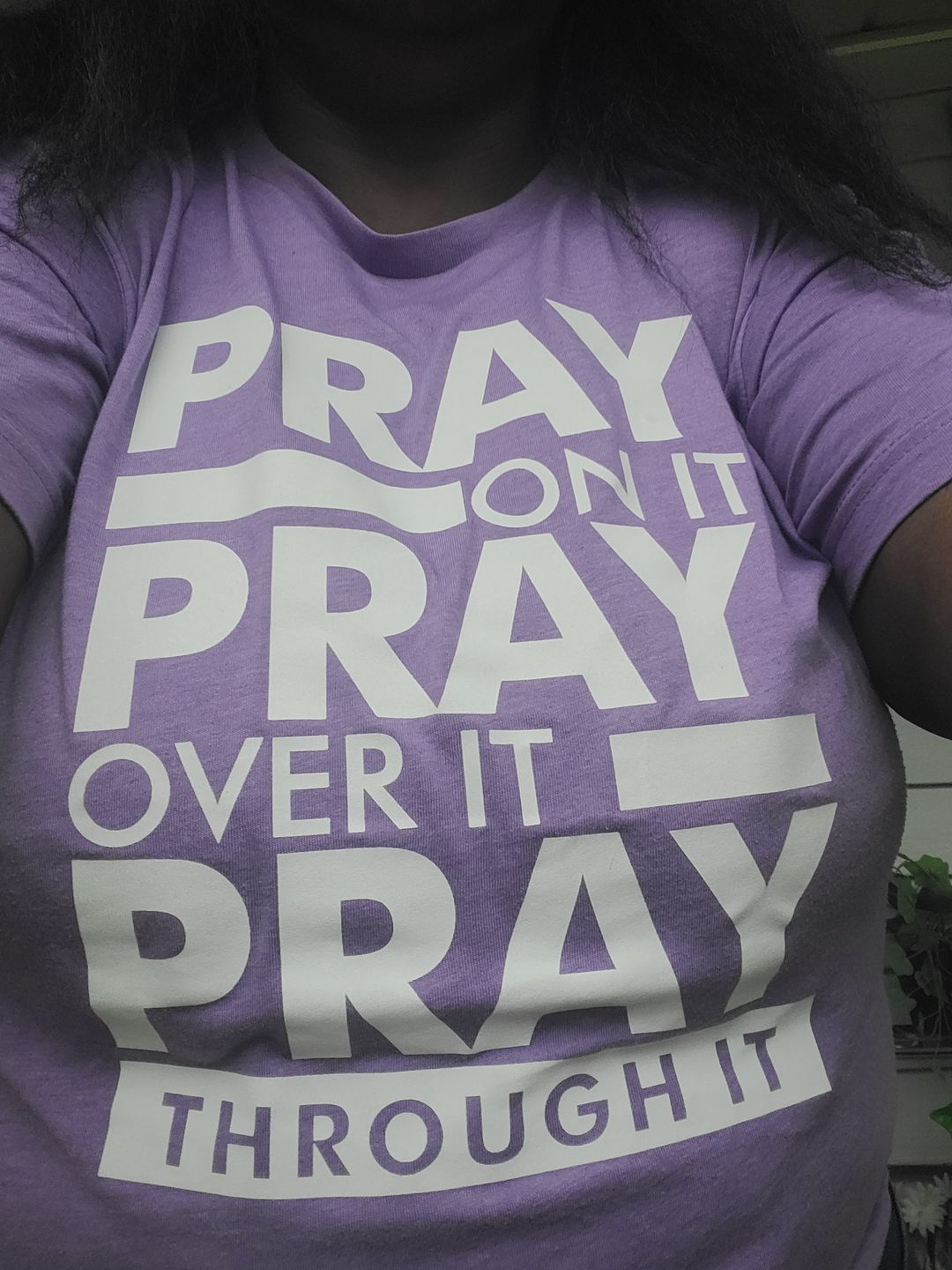 Customer photo review of Pray On It