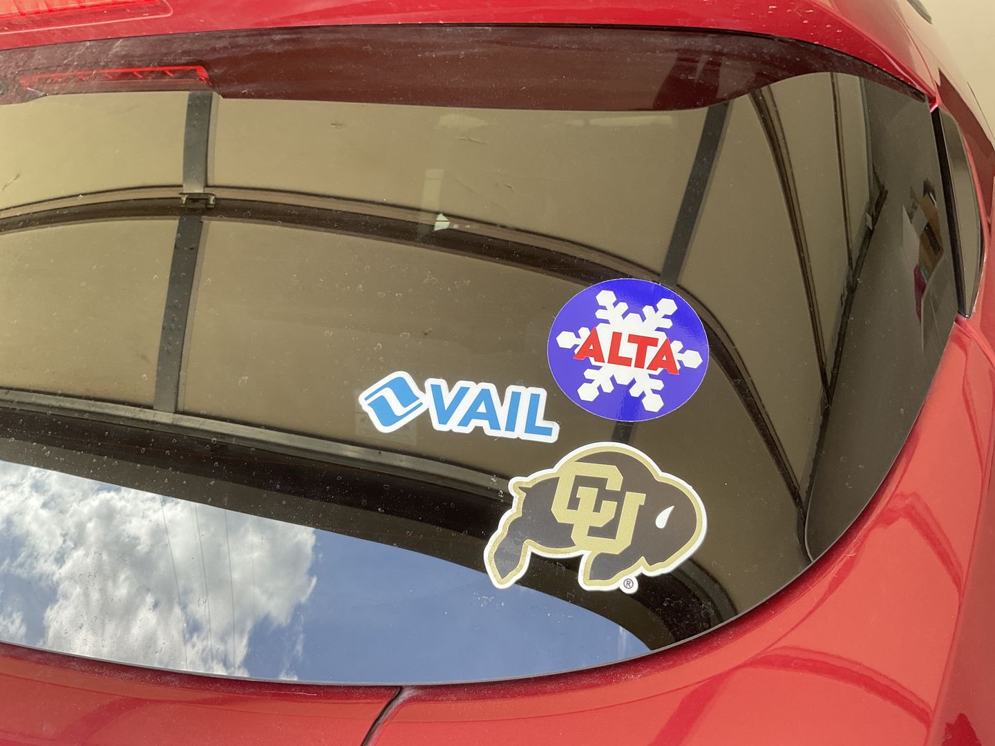 Customer photo review of Vail Sticker