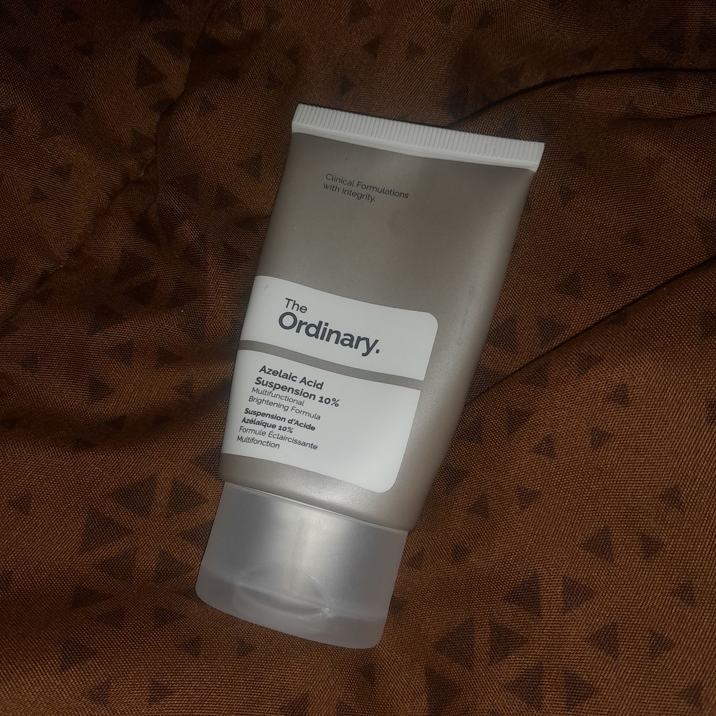 Customer photo review of Azelaic Acid 10% Suspension Brightening Cream