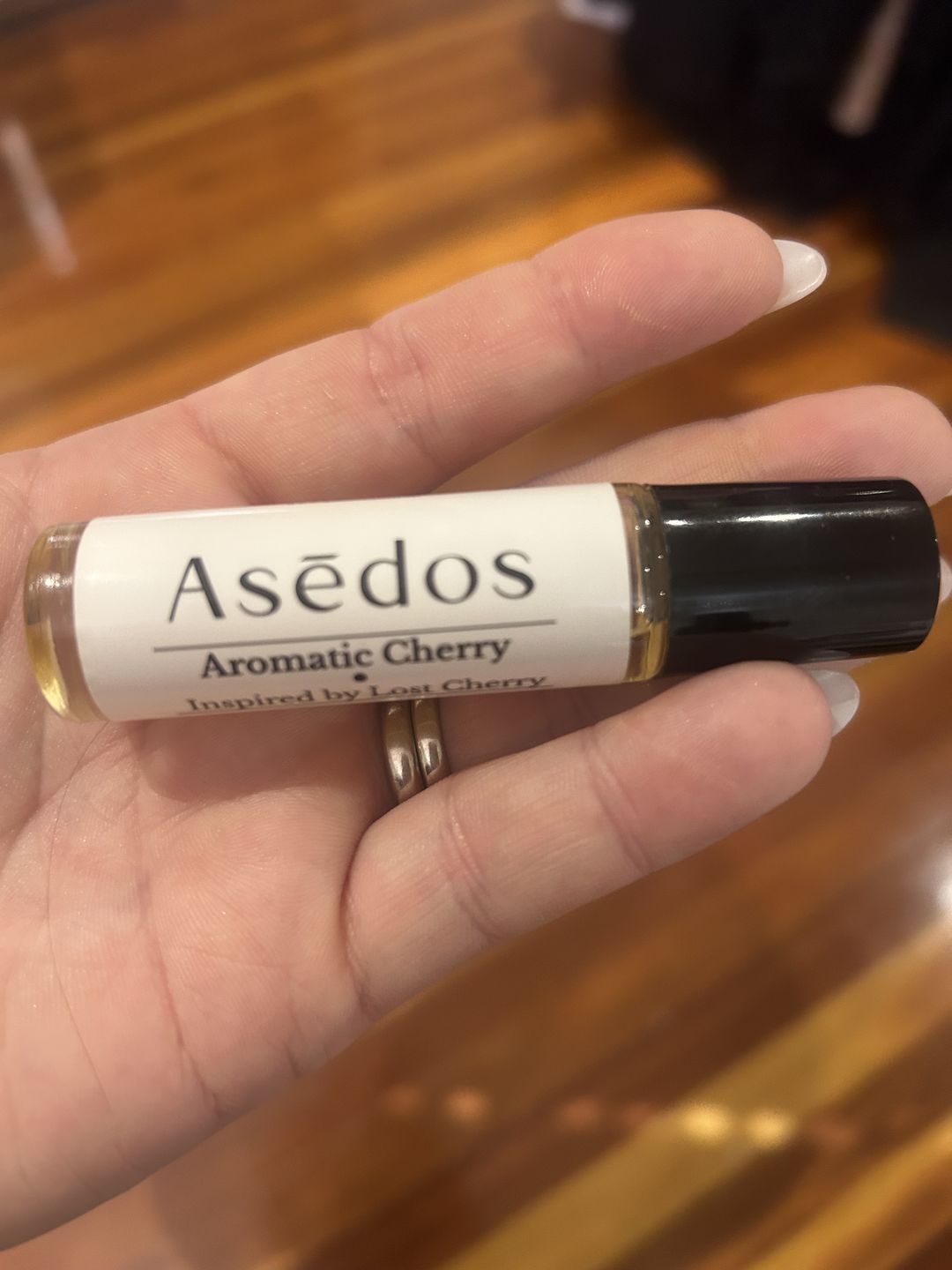 Customer photo review of AROMATIC CHERRY PERFUME OIL