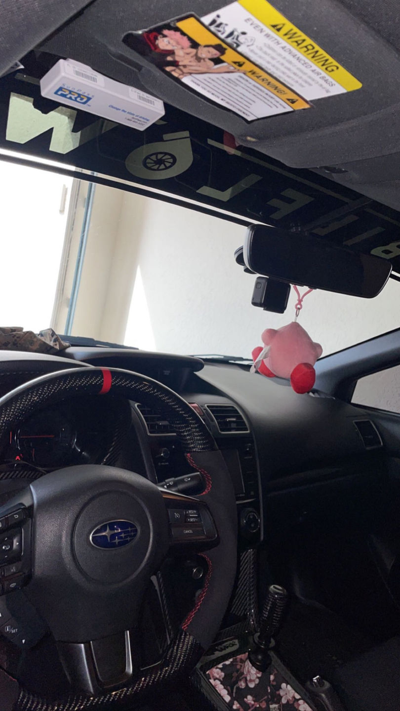 Customer photo review of 2015-21 Carbon D-Shape Steering Wheel