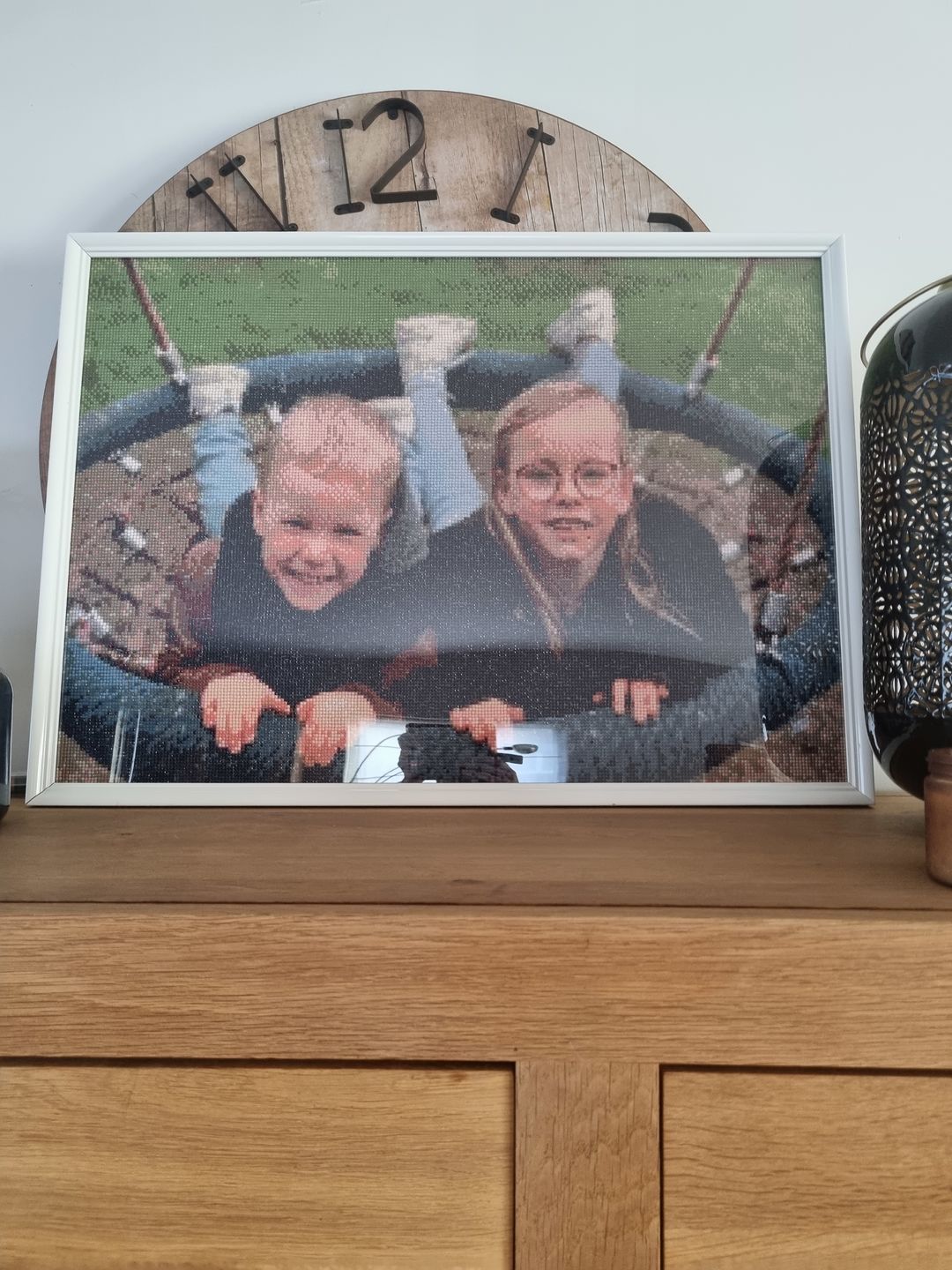 Customer photo review of EIGEN FOTO | DIAMOND PAINTING