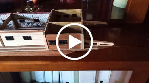 Reseña con vídeo de un cliente sobre Maqueta Barco Mississippi