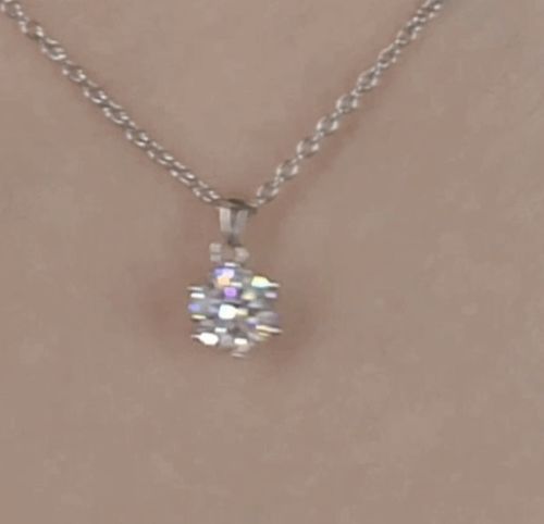 Customer photo review of Liliana Necklace | Sterling Silver Plated