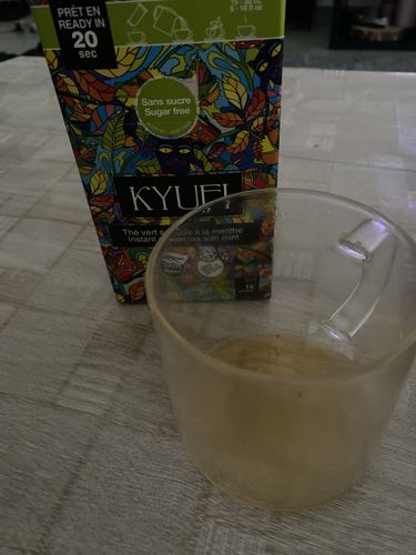 Customer photo review of Thé Vert Instantané À La Menthe - Recette Authentique