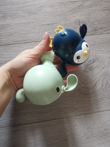 Customer photo review of Kletshuts™ Bath Buddies - Svømmende Havdyr