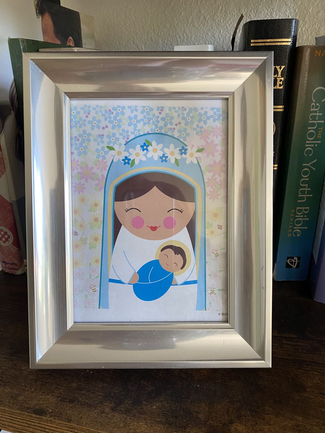 Customer photo review of Blessed Mother, flower of flowers - Digital Download