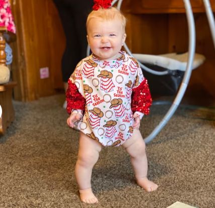 Customer photo review of Red Sequin on Velvet