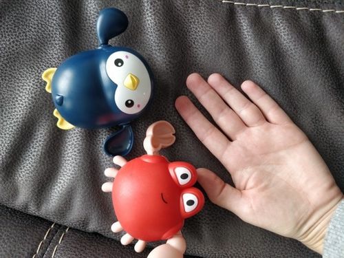 Customer photo review of Kletshuts™ Bath Buddies - Svømmende Havdyr