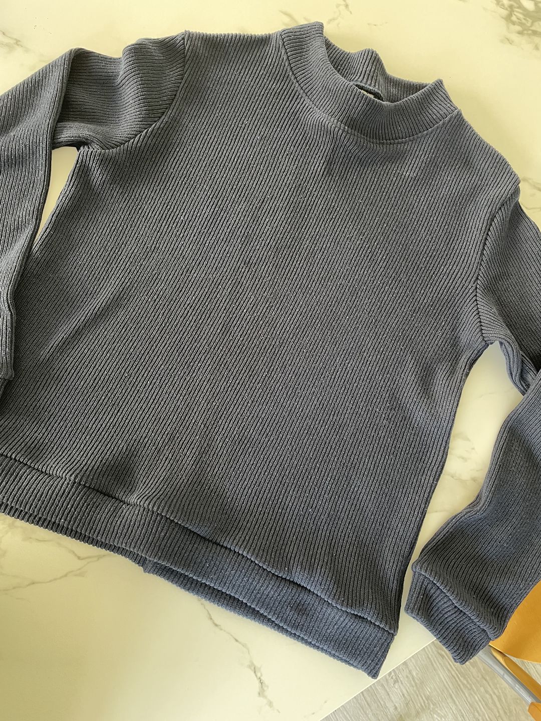 Customer photo review of Plain Recycled Cotton Mix Knit Fabric