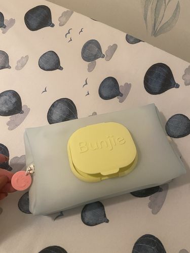 Customer photo review of Free Wipes Pouch - First Time Subscriber