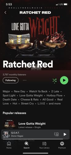 Customer photo review of Rap Caviar (103k)